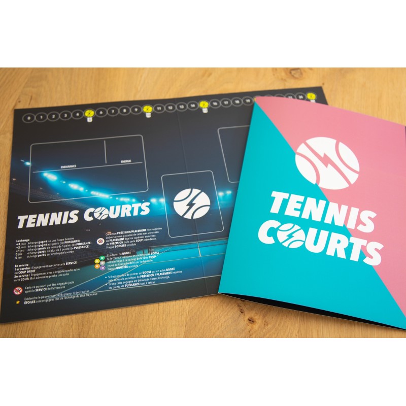 Tennis Courts - 2 Playmats additionnels